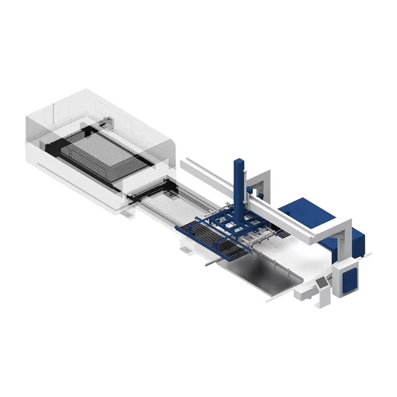 Découpe de feuilles au laser Chargement et déchargement automatiques série ALG