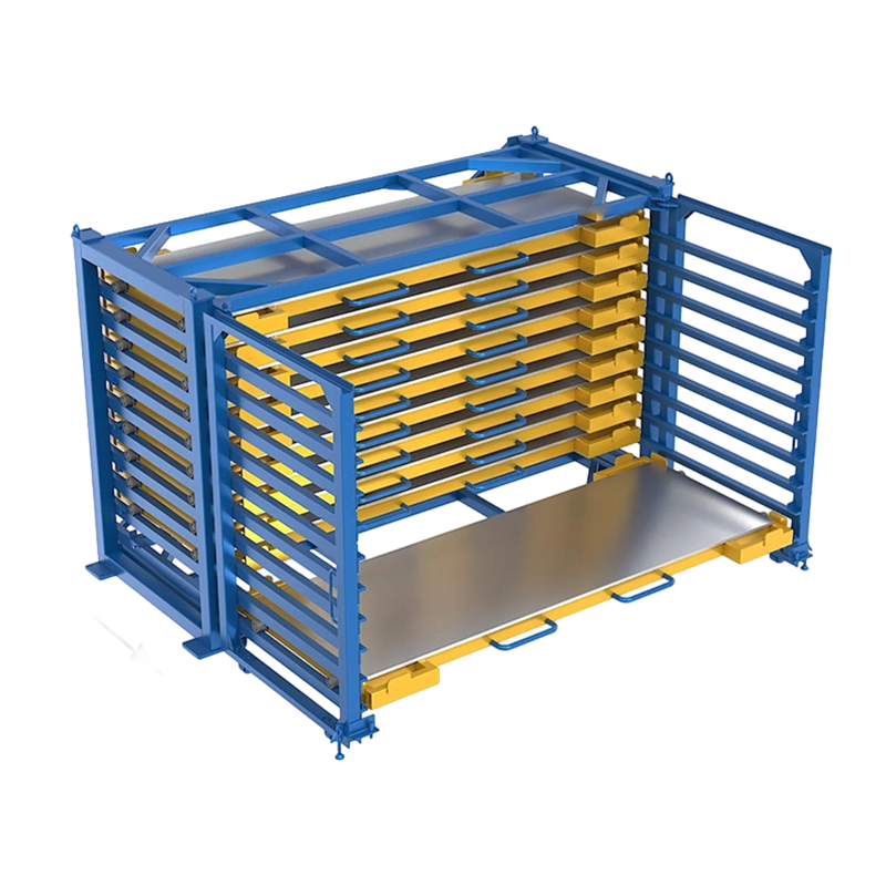 Supports de stockage en tôle robustes, supports de stockage de matériaux de style tiroir