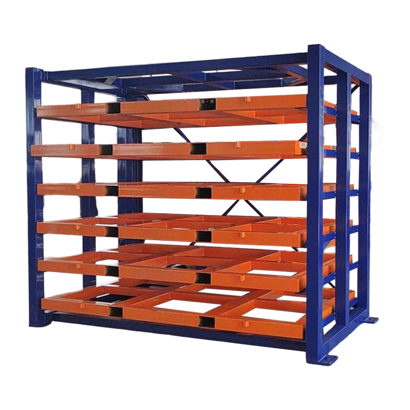 Supports de stockage pour chariot élévateur à grande capacité Rayonnage de stockage en tôle haute densité