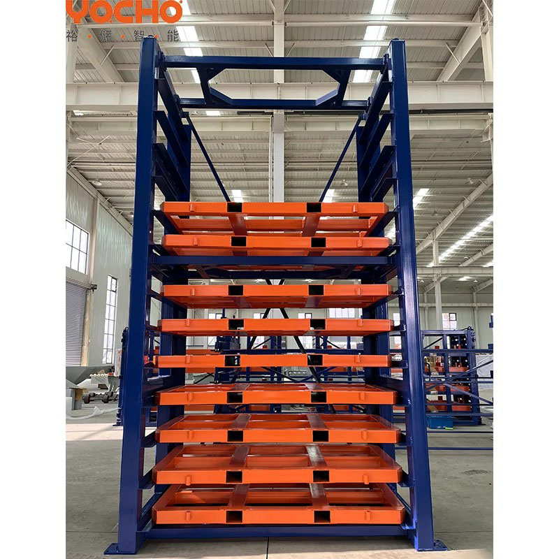 Supports de stockage pour chariot élévateur à grande capacité Rayonnage de stockage en tôle haute densité